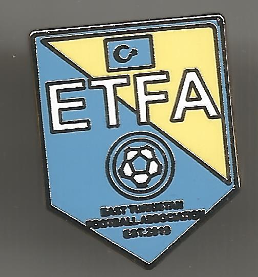 Pin Fussballverband Ostturkestan